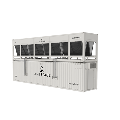 One-stop Immersion-Cooling Mining Solution：BITMAIN Launches Immersion-Cooling Container ANTSPACE MD5