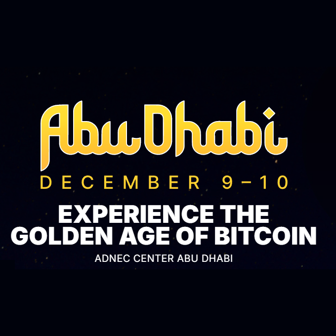 Bitcoin MENA will be held for the first time in the Middle East market the global Bitcoin community, December 9-10, Abu Dhabi.